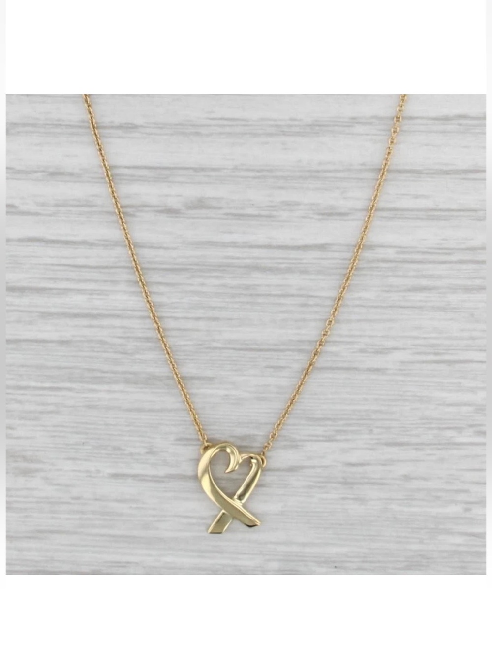 Tiffany and Co. Necklace Loving Heart Picasso